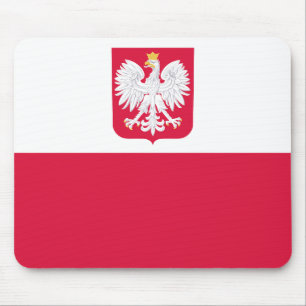 Polenflagge Mousepad