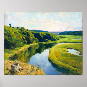 Polenov - Fluss Klyazma Poster
