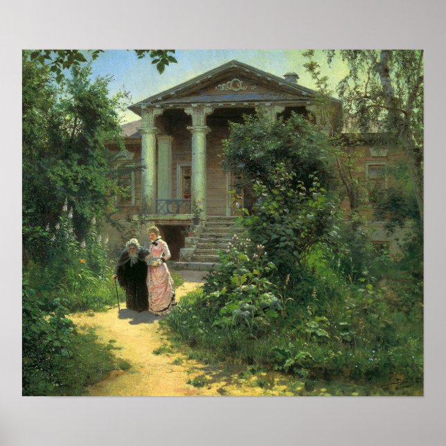 Polenov - Granny's Orchard Poster (Vorne)