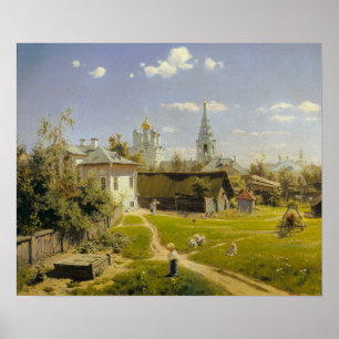 Polenov - Moskauer Hof Poster