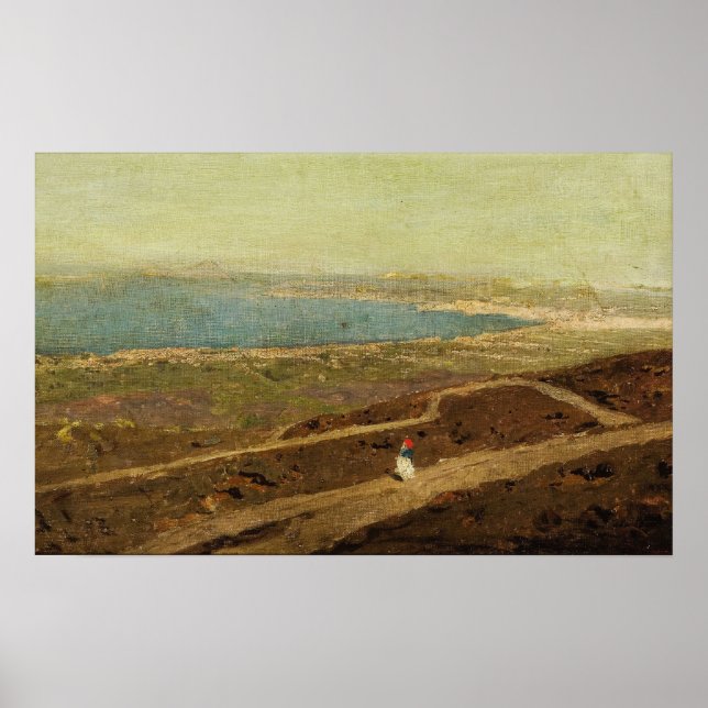 Polenov - nur zu Fuß entlang der Küste Poster (Vorne)