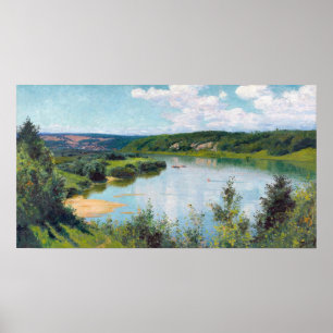 Polenov - Oka Sommertag Poster