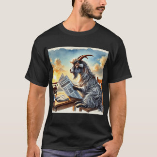 Polera Retrato de cabra T-Shirt