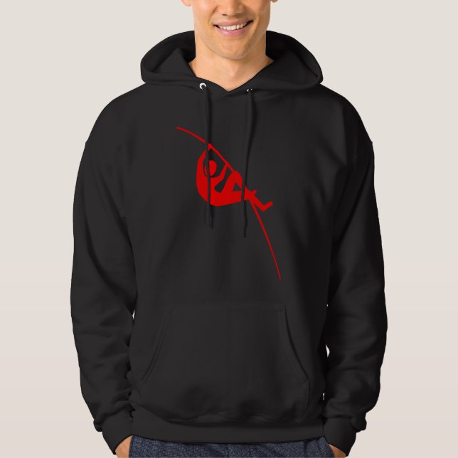 PoleVaulting - Rot Hoodie (Vorderseite)