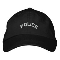 POLICE bestickter Hut