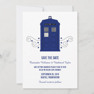 Police Box Save the Date Einladung v3