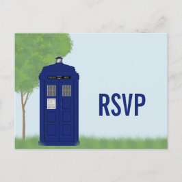 Police Box UAWG Postcard v4 Einladungspostkarte