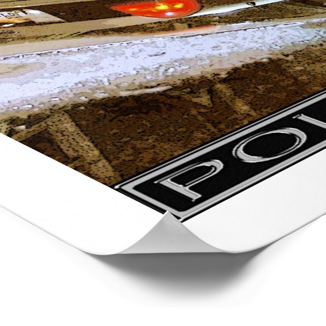 POLICE INTERCEPTOR Poster (Ecke)