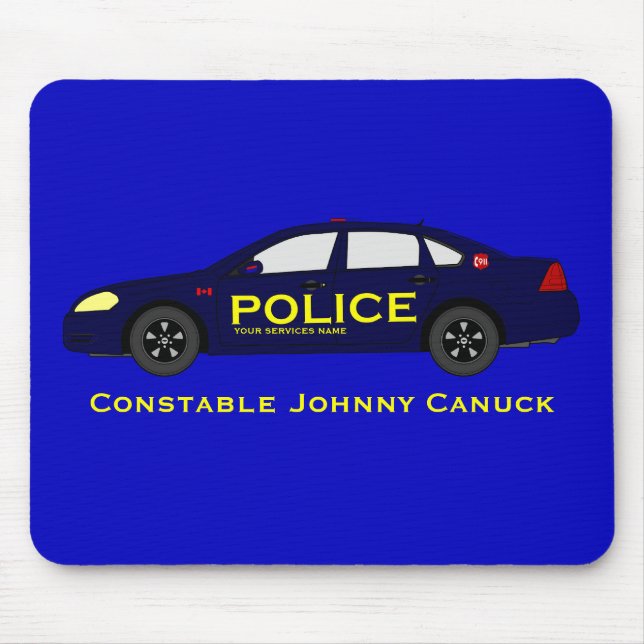 Police Mousepad - Kanada (Vorne)