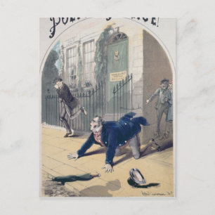 Police! Police! Liedbuchabdeckung, c.1865 Postkarte
