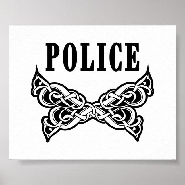 Police Tattoo Poster (Vorne)