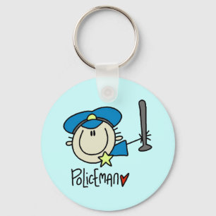 Policeman Keychain Schlüsselanhänger