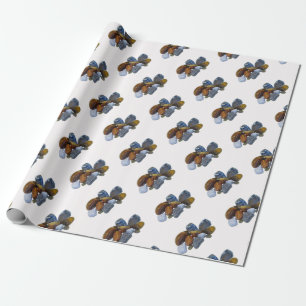 Polierte Felsen Geschenkpapier
