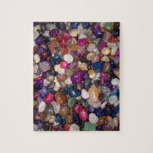 Polierte Steine Puzzle