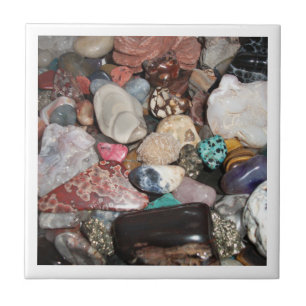 Polierter Rock Pile Tile Fliese