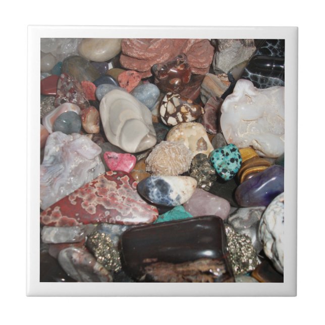 Polierter Rock Pile Tile Fliese (Vorderseite)