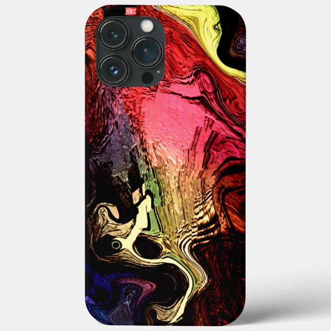 polierter Ton und Formen aus versteinertem Gestein Case-Mate iPhone Hülle (Rückseite)