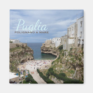 Polignano ein Stutenstadtstrand im Magnet