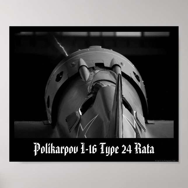 Polikarpov I-16 Typ 24 Rata Poster (Vorne)