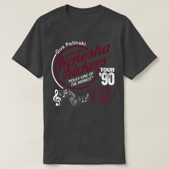 Polinski und die Kenosha-Kickers-Tasche T-Shirt (Design vorne)