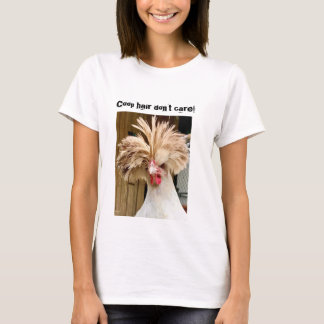 Polisches Huhn "Coop Haar ist egal!"   T-Shirt