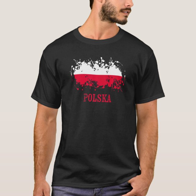 Polish enthusiasts for Polska and Poland T-Shirt (Vorderseite)