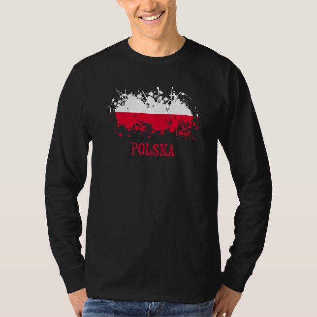 Polish enthusiasts for Polska and Poland T-Shirt (Vorderseite)