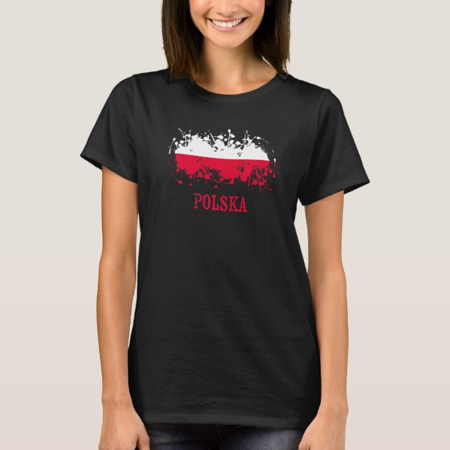 Polish enthusiasts for Polska and Poland T-Shirt (Vorderseite)