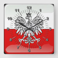 Polish glossy flag