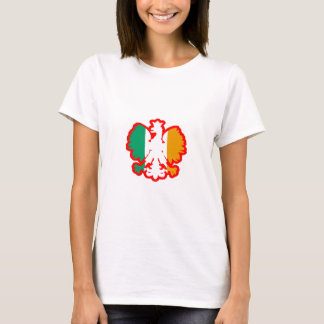 POLISH/IRISH FLAGGE T-Shirt