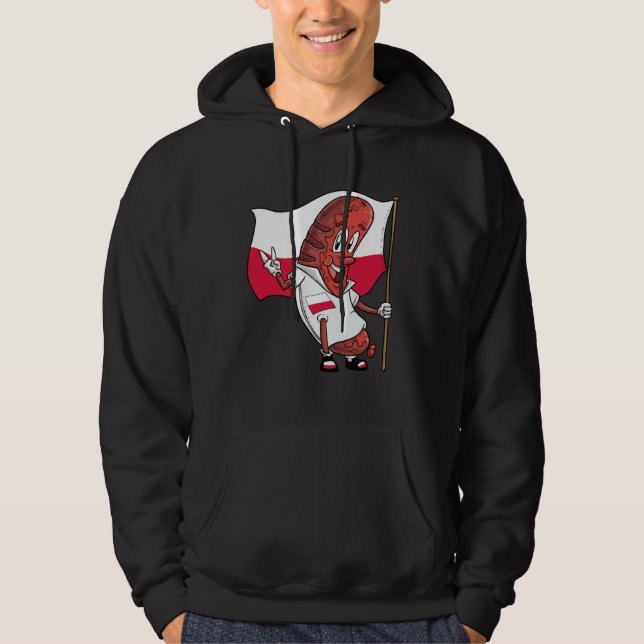 Polish pork roast sausage hoodie (Vorderseite)
