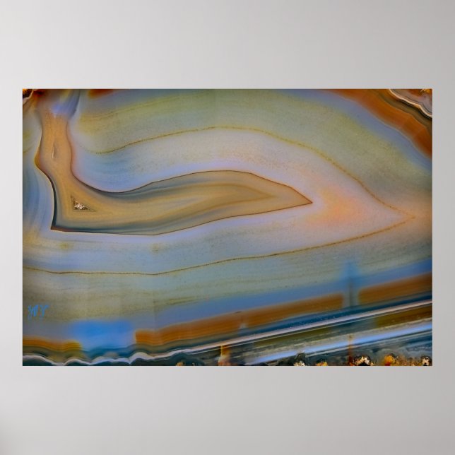 Polished Agate Opus 01 Poster