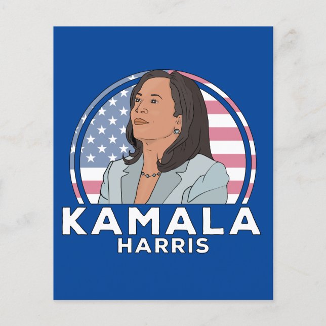 Politics Kamala Harris Flyer (Vorne)