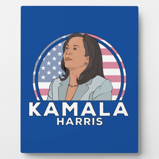 Politics Kamala Harris Fotoplatte (Vorderseite)