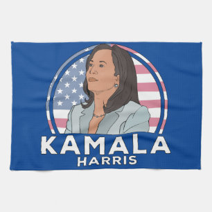 Politics Kamala Harris Geschirrtuch