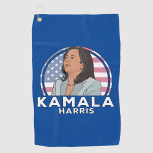 Politics Kamala Harris Golfhandtuch