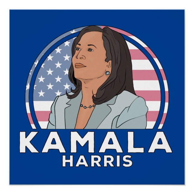 Politics Kamala Harris Poster (Vorderseite)
