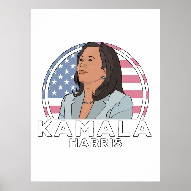 Politics Kamala Harris Poster (Vorne)