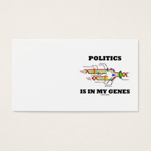 Politik ist in meinem Gene DNA-Spaß