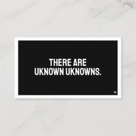 POLITIK - Minimalistische Visitenkarte