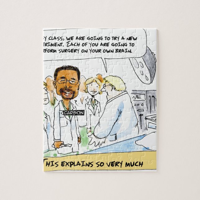 Politik: Nimmt es Operation des Gehirns? Puzzle (Vertikal)