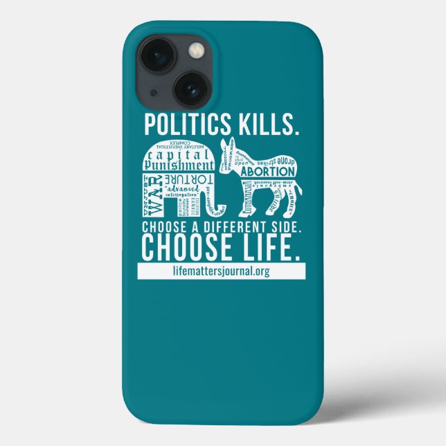 Politik tötet iPhone6/6s Telefonkasten Case-Mate iPhone Hülle (Rückseite)