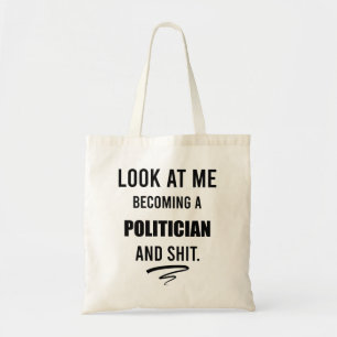 Politikalisches Abschlussgeschenk Politikwissensch Tragetasche