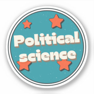 Politikwissenschaft Aufkleber
