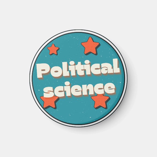 Politikwissenschaft Magnet (Vorne)