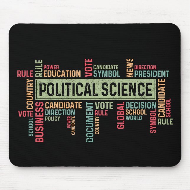 Politikwissenschaft Mousepad (Vorne)