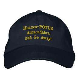 Politisch - #45 bestickte baseballkappe