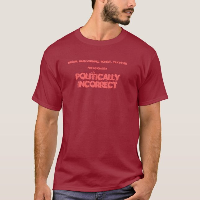 Politisch falsch T-Shirt (Vorderseite)