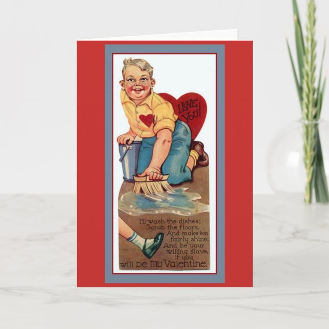 Politisch inkorrekter Valentinstag Feiertagskarte (Vorderseite)