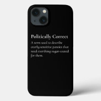 Politisch korrekte Definition Offensive Print
